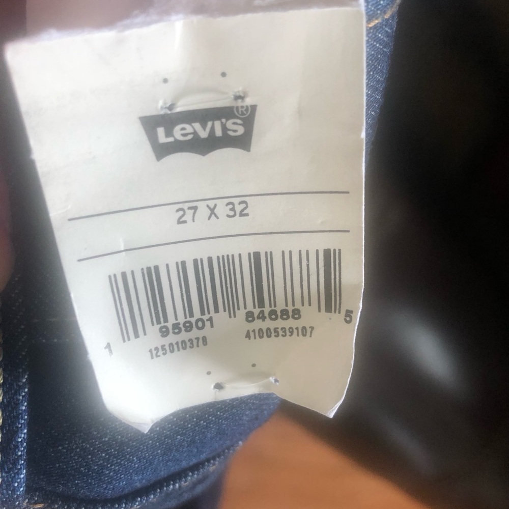 NWT Levi's 501 Original High Rise Button Up Women's Straight Leg Jeans - Picture 11 of 12